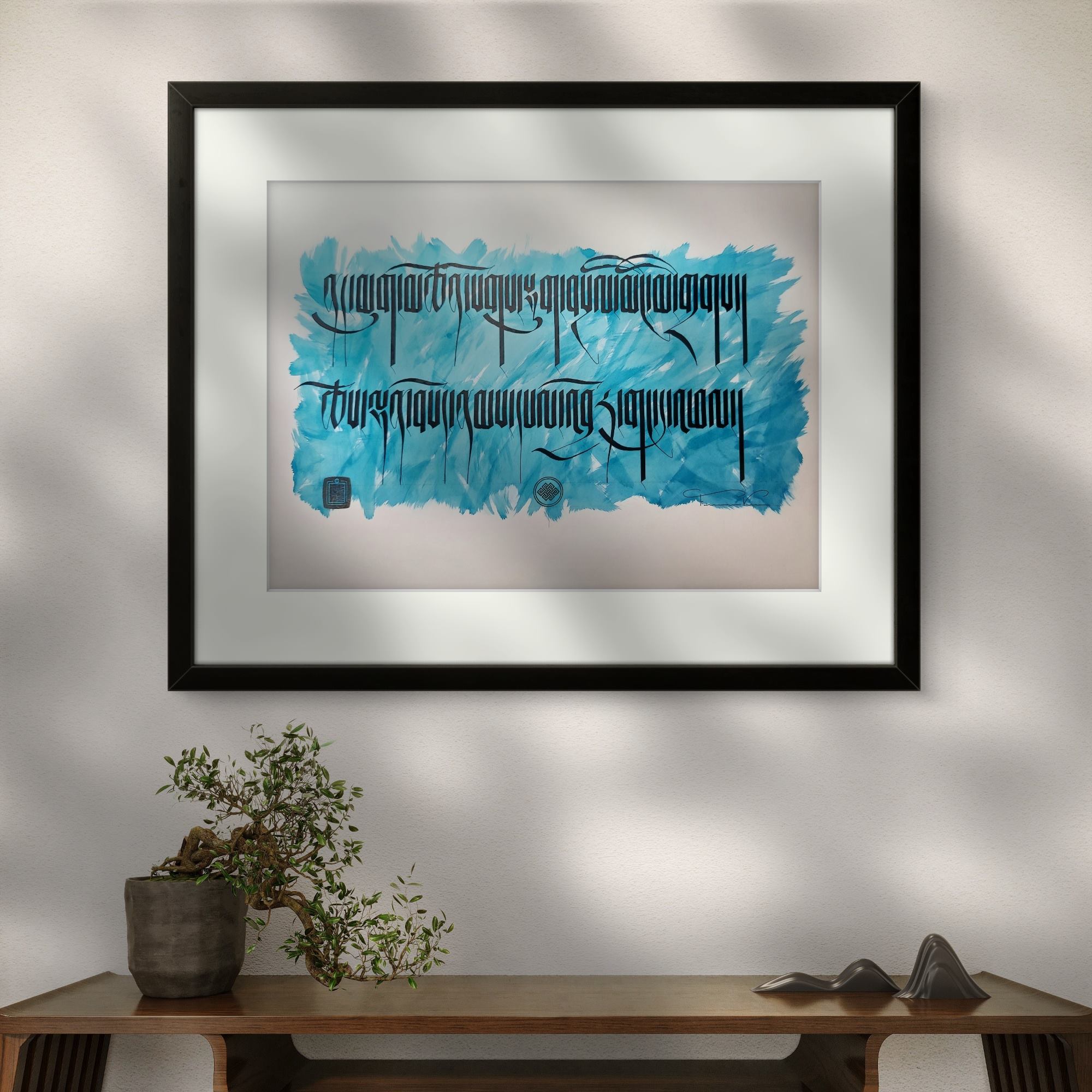 Dedication Prayer - Famine, War... (24x18 in.) - Image 4