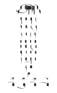 Tibetan Tsugring Script